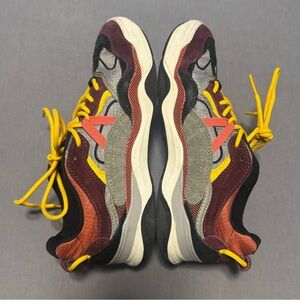 Vans Varix Multicolor Retro Sneaker — Yellow, Burgundy, Gray, Black